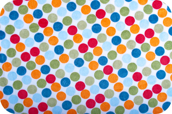 Retro Dot Cuddle White/Orange